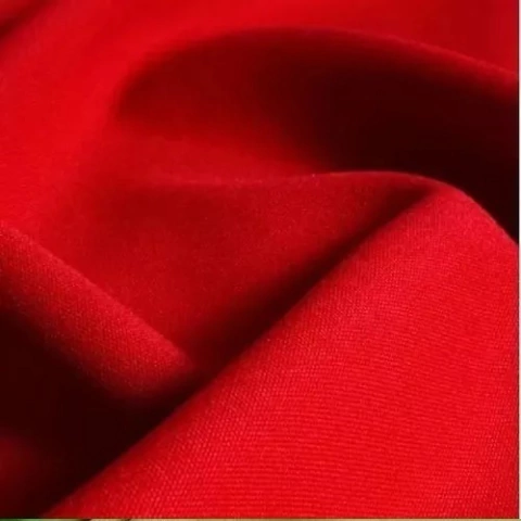 Tropical Mecánico 100% Poliéster Ancho 1.50m [Rojo]