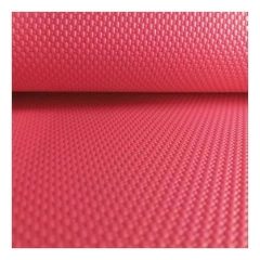 Cuerina Rombo Antideslizante Base Poliester Rojo ( Ancho 1.40ms ) - comprar online