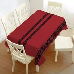 Búfalo Estampado Rojo Rombo ( Ancho 1.40ms ) - comprar online