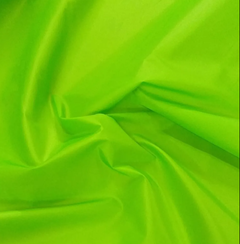 Tela Impermeable Silver X 1.5m Ancho Verde Fluor