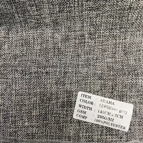 Chenille Adama Antimanchas Ancho 1.45m Silver Grey [12] [x Metro] - comprar online
