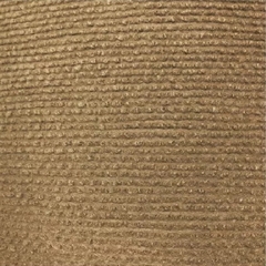 Alfombra rayada Tostado por metro cuadrado (ancho 2 mts) 3mm de espesor - comprar online