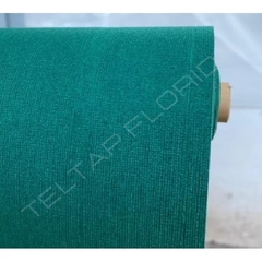 Alfombra rayada verde por metro cuadrado (ancho 2 mts) 3mm de espesor