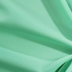 Tropical Mecánico 100% Poliéster Ancho 1.50m [Verde Aqua]