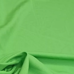 Tropical Mecánico 100% Poliéster Ancho 1.50m [Verde Manzana]