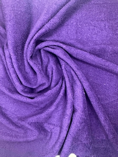 Tela Toalla De Microfibra Violeta Ancho 1.50m - comprar online