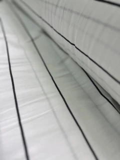 Tusor Blanco Raya fina por metro (ancho 2.70m) [5435/101] - comprar online