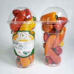 ORGÂNICO PIMENTÃO MINI SNACKPIM - 250g