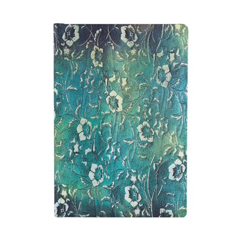 Diário Katagami Florals Mini (Sem Pauta) - PAPERBLANKS