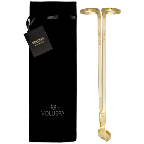 Tesoura de Pavios Voluspa - Acabamento Dourado (Gold Wick Trimmer) - comprar online