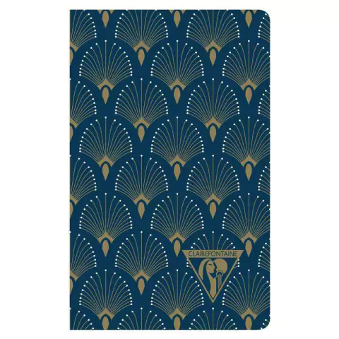 Caderneta Neo Deco Pavão (7,5x12cm) - CLAIREFONTAINE