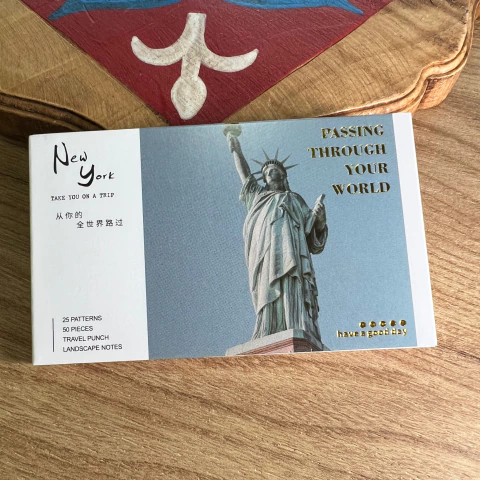 Bloco de Recortes Travel - New York (50 folhas)