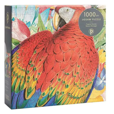 Quebra-Cabeça Tropical Garden (1000 peças) - PAPERBLANKS