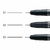 Caneta Nanquim MANGAKA Kuretake Estojo C/3 Black 0.1-0.3-0.5mm
