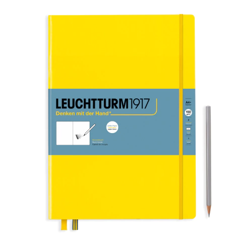 Sketchbook Leuchtturm1917, Master (A4+) - 112 paginas 150g/m², Lemon - comprar online