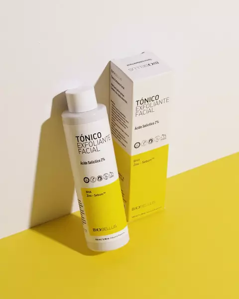 Tonico Exfoliante Facial 100 ml Biobellus - comprar online