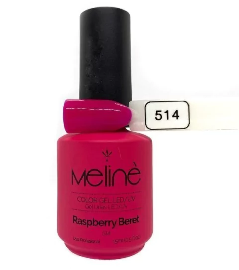 Meliné Esmalte Semipermanente Color 514 Raspberry Beret