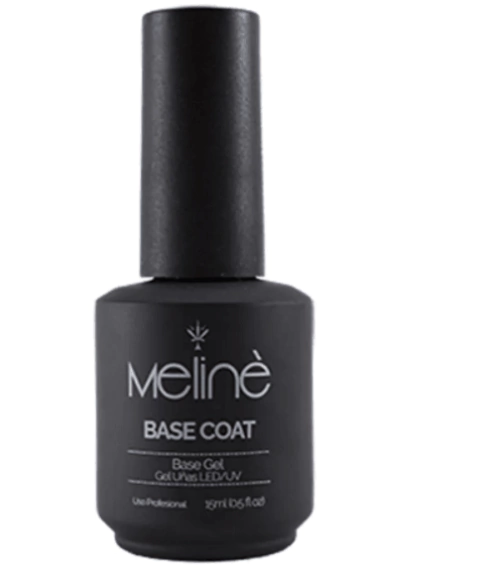 Esmalte Semipermanente Base Coat Meline Gel Uv Led X 15 Ml