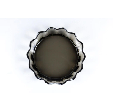 Plato Loto Negro porta Strass y Pincel