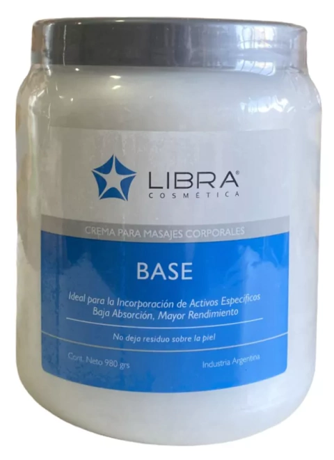 Crema base para masajes 980gr