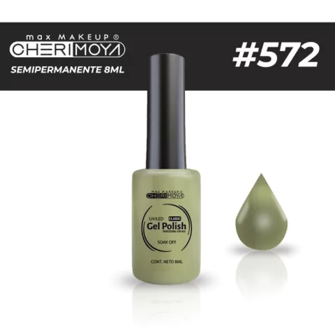 Esmalte Semipermanente 8ml Cherimoya #572 (vencido)