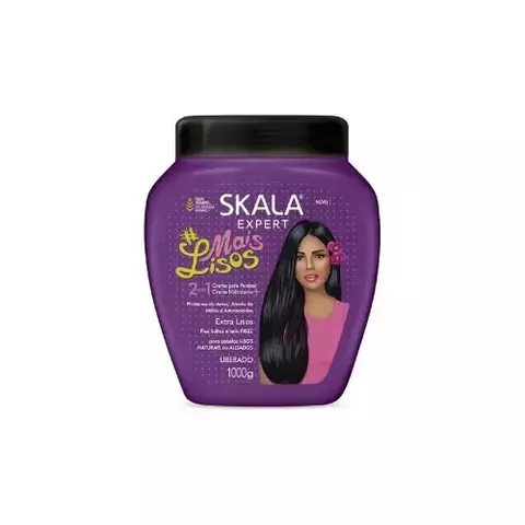 Skala Mais Lisos Máscara Vegana Crema De Peinar Lacios X 1kg - comprar online
