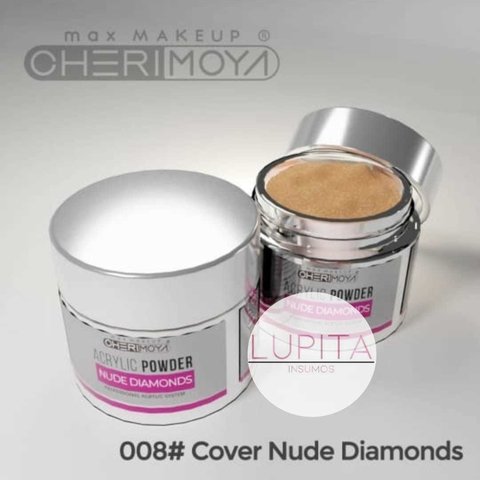 Polimero Para Uñas Esculpidas-Acrilicas Cherimoya 15G. COVER NUDE DIAMONDS