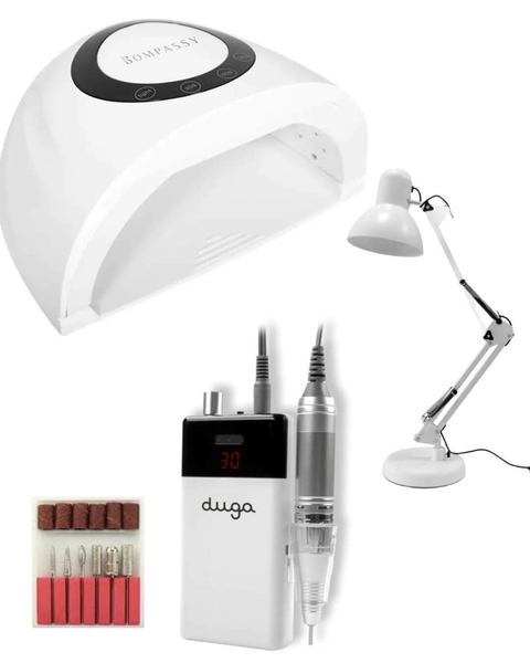 Combo Cabina Bompassy + Torno Duga + Lampara de Mesa - comprar online