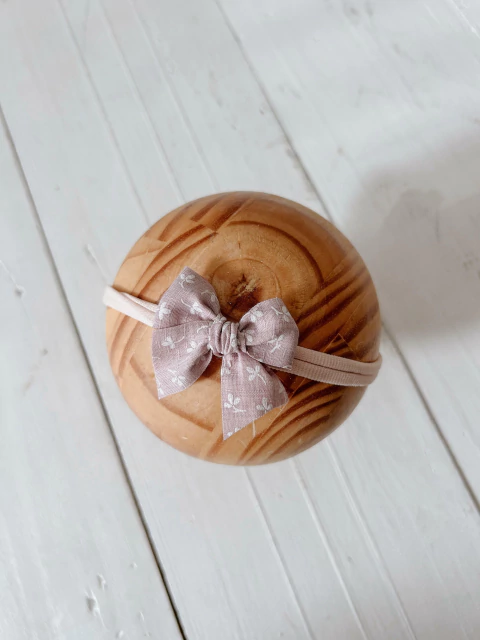 Laço Dália - cor rosa