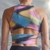 TOP DE LYCRA DRAP ROSA - comprar online