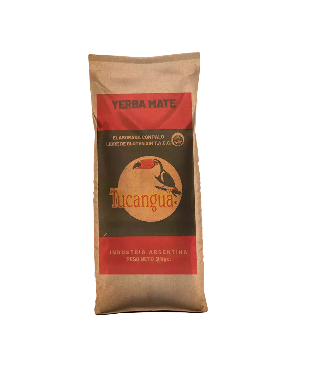 Yerba Mate con palo "Tucangua" 2KG Sin TACC
