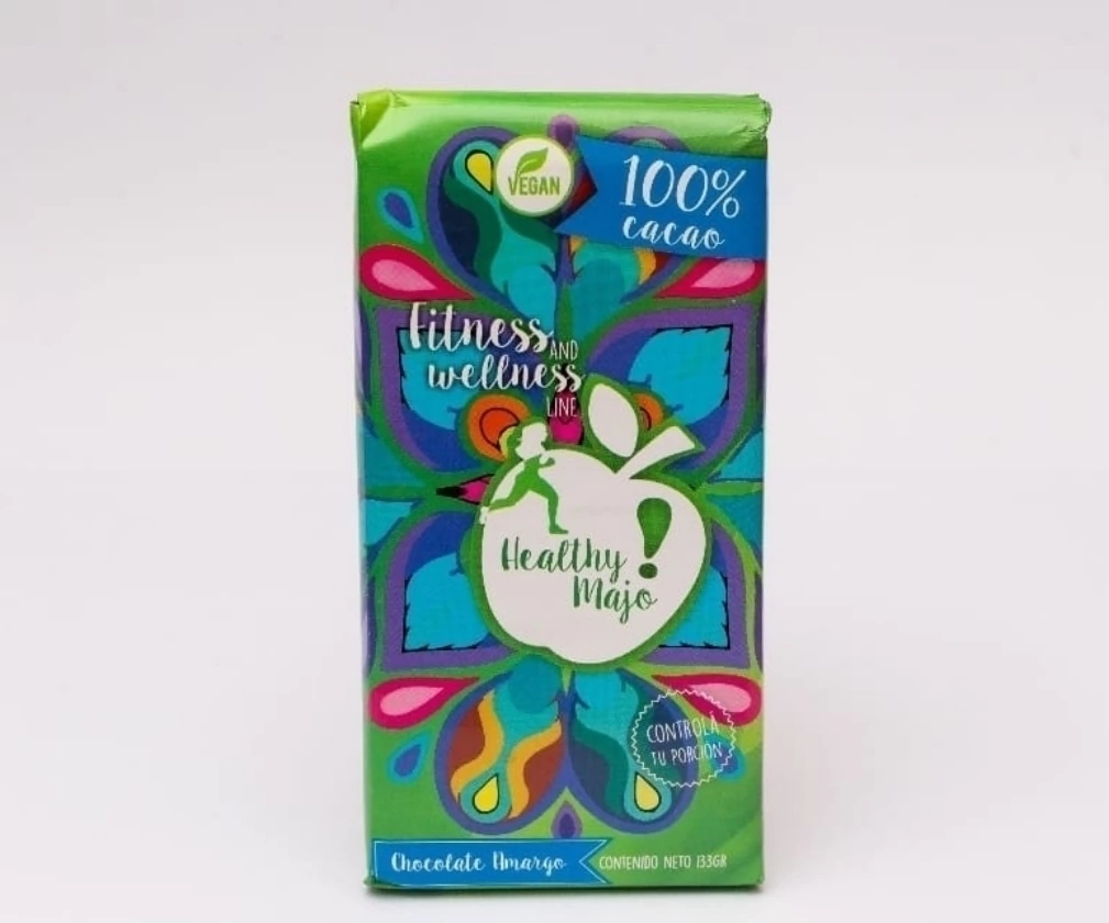 Barrita de chocolate 100% cacao "Healthy Majo"