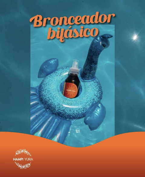 Bronceador bifasico “Hampi Yura”