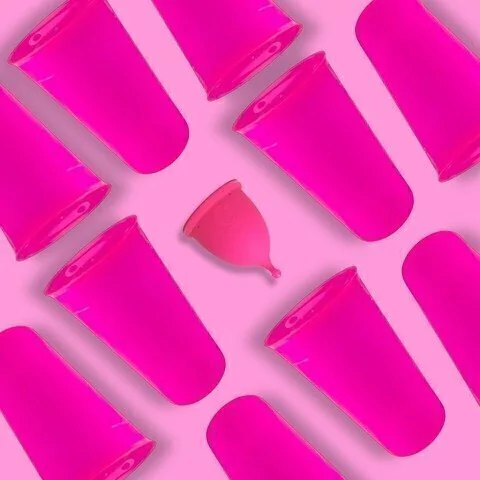 Vaso para higienizar copitas menstruales "Cocoon"