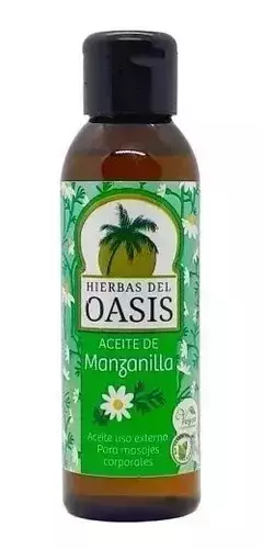 Aceite para Masajes Corporales de Manzanilla "Hierbas de Oasis"