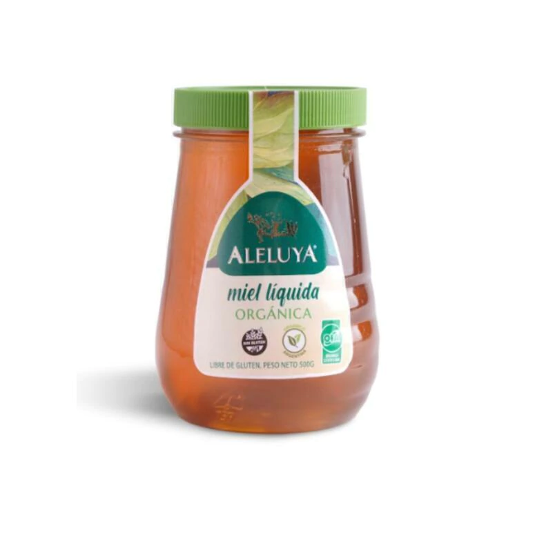 Miel Liquida Orgánica "Aleluya" 500G