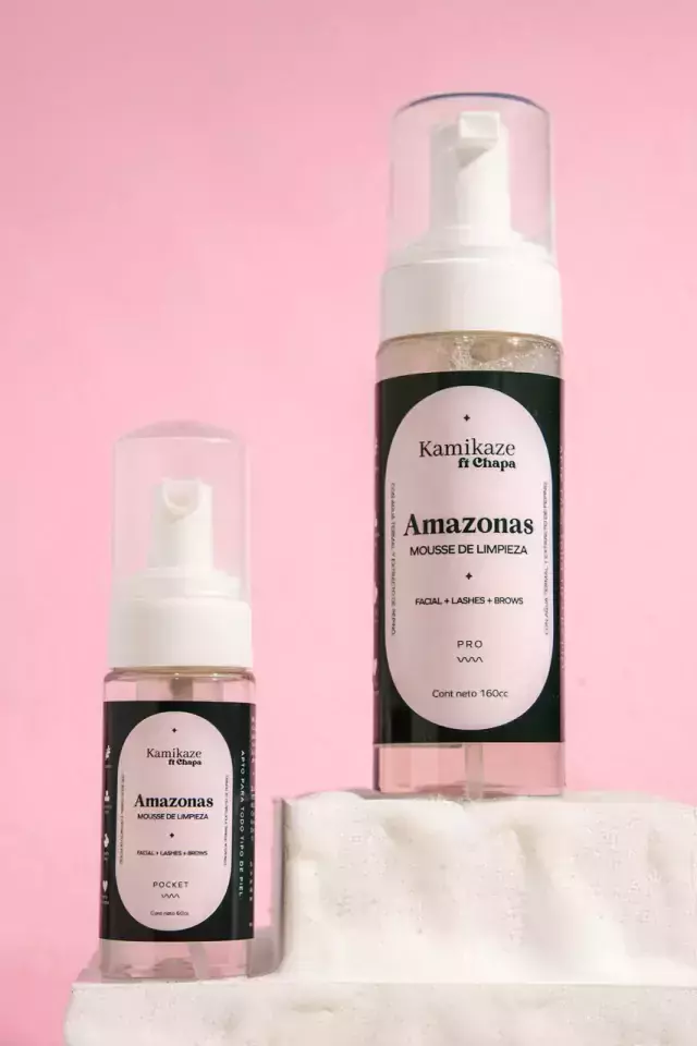Mousse de limpieza facial Amazonas "Kamikaze"