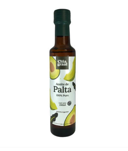 Aceite de Palta 100% Puro "Chia Graal"