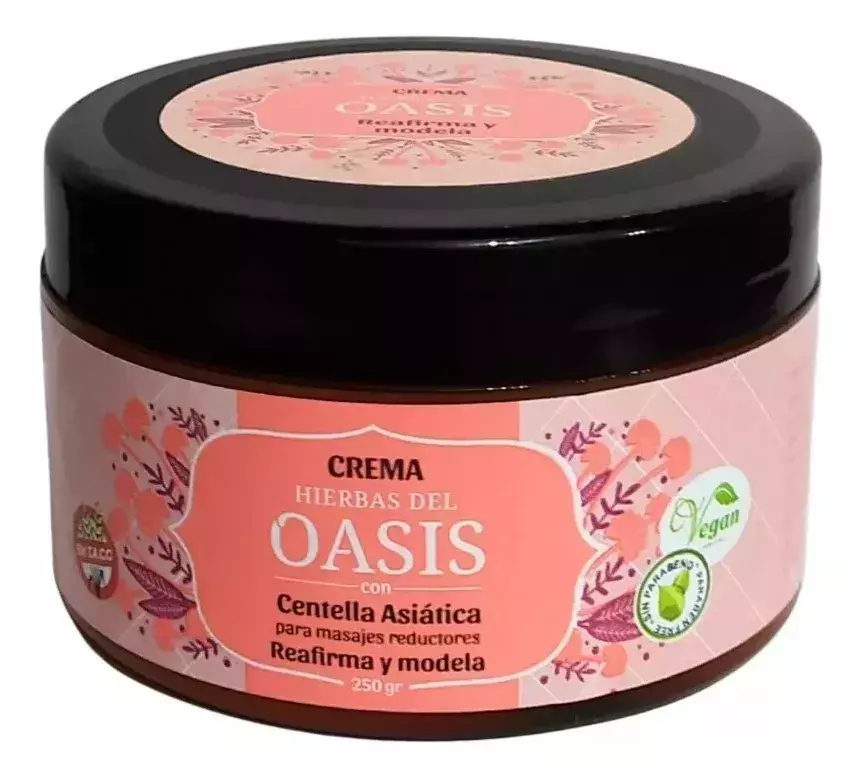 Crema Reafirmante y Modeladora "Hierbas del Oasis"