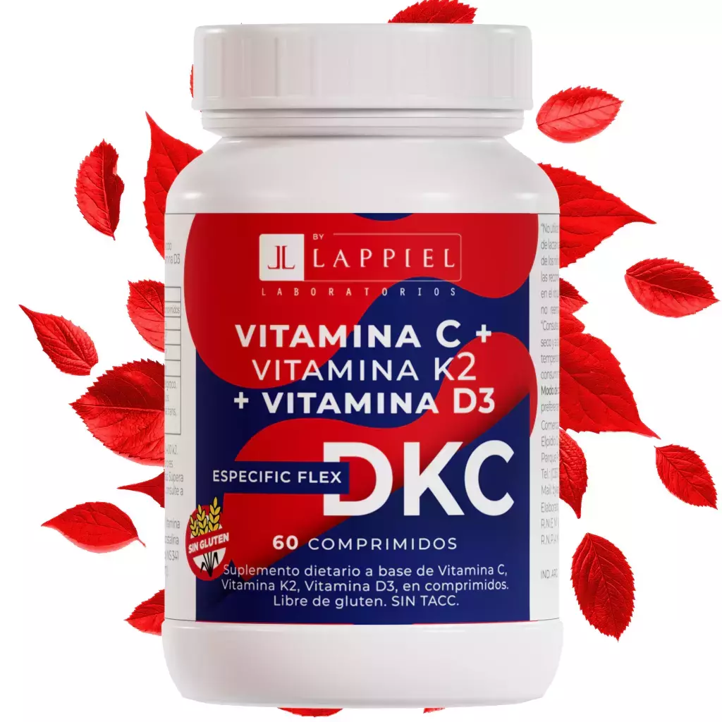 Suplementos Comprimidos - Vitaminas DKC - Vitaminas Esenciales "Lappiel"
