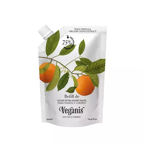 DOY PACK LECHE EXTRA-HUMECTANTE PARA LA PIEL con Neroli Salvaje con extracto Orgánico de Oliva "Veganis"