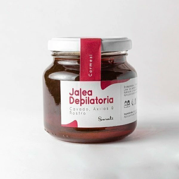 Jalea depilatoria Carmesí "Surati"