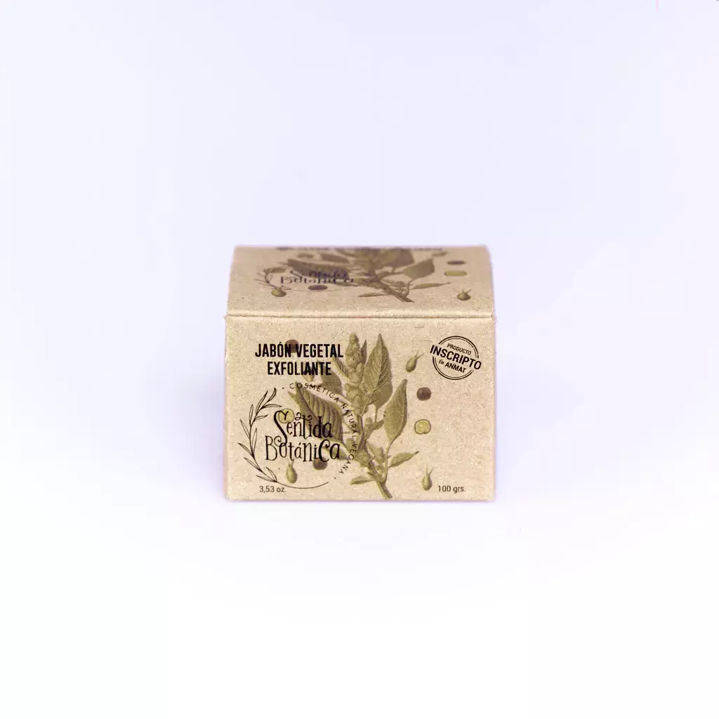 Jabón Vegetal Exfoliante "Sentida Botánica"