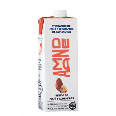 Leche Vegetal de Mani y Almendras 1L "Amande" - comprar online