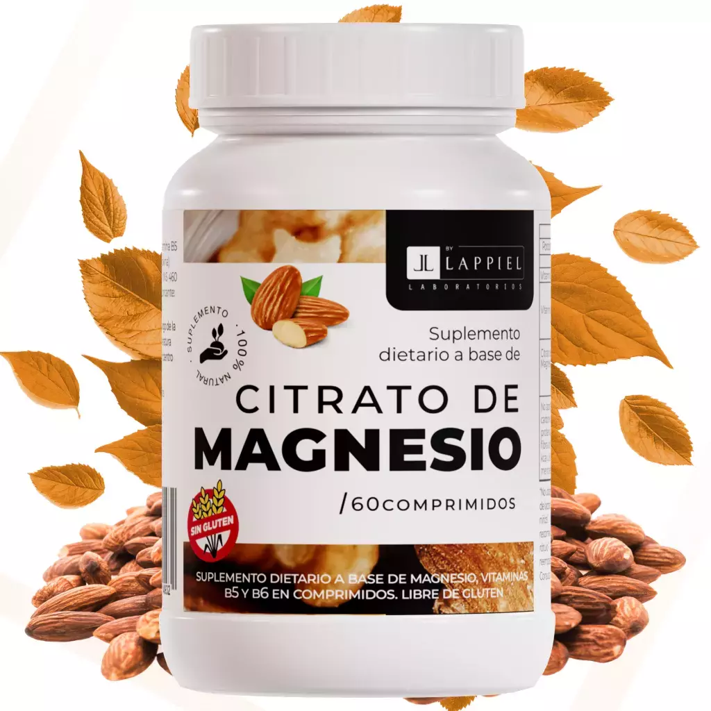 Citrato de Magnesio - Suplementos Comprimidos - Mejorá Tu Bienestar "Lappiel"