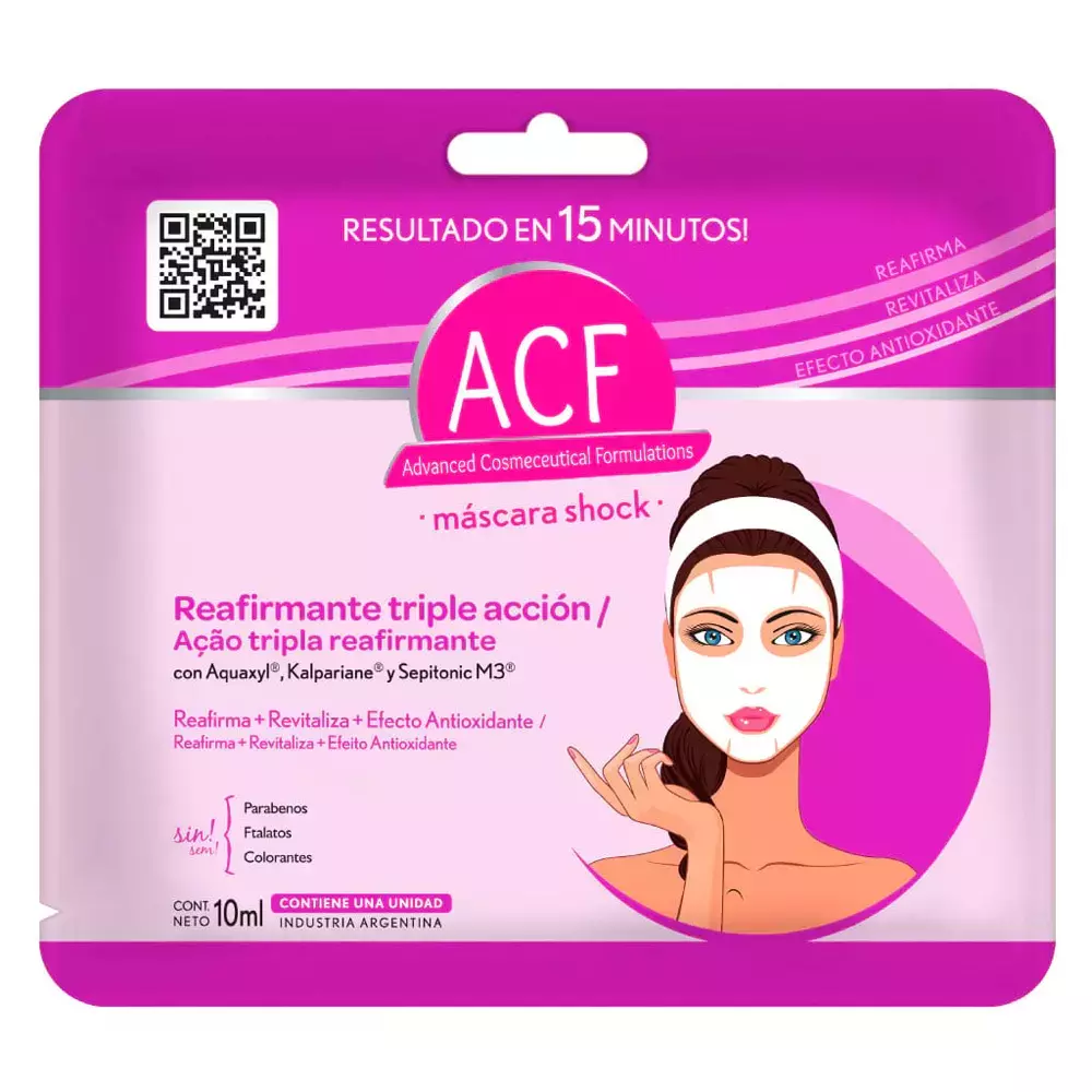 Máscara Reafirmante Triple Acción "ACF by Dadatina"