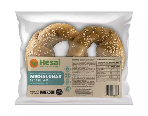 Medialunas con Semillas "Hesai" - comprar online