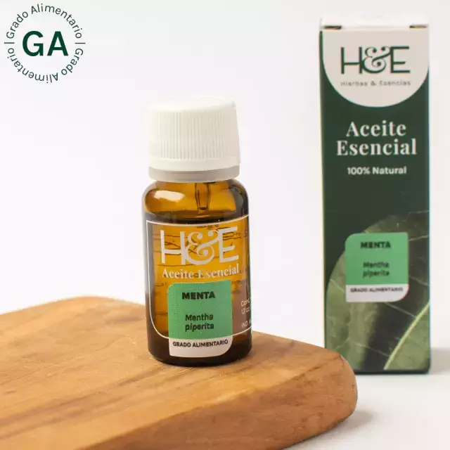 Aceite Esencial de Menta Piperita GA "Hierbas y Esencias"