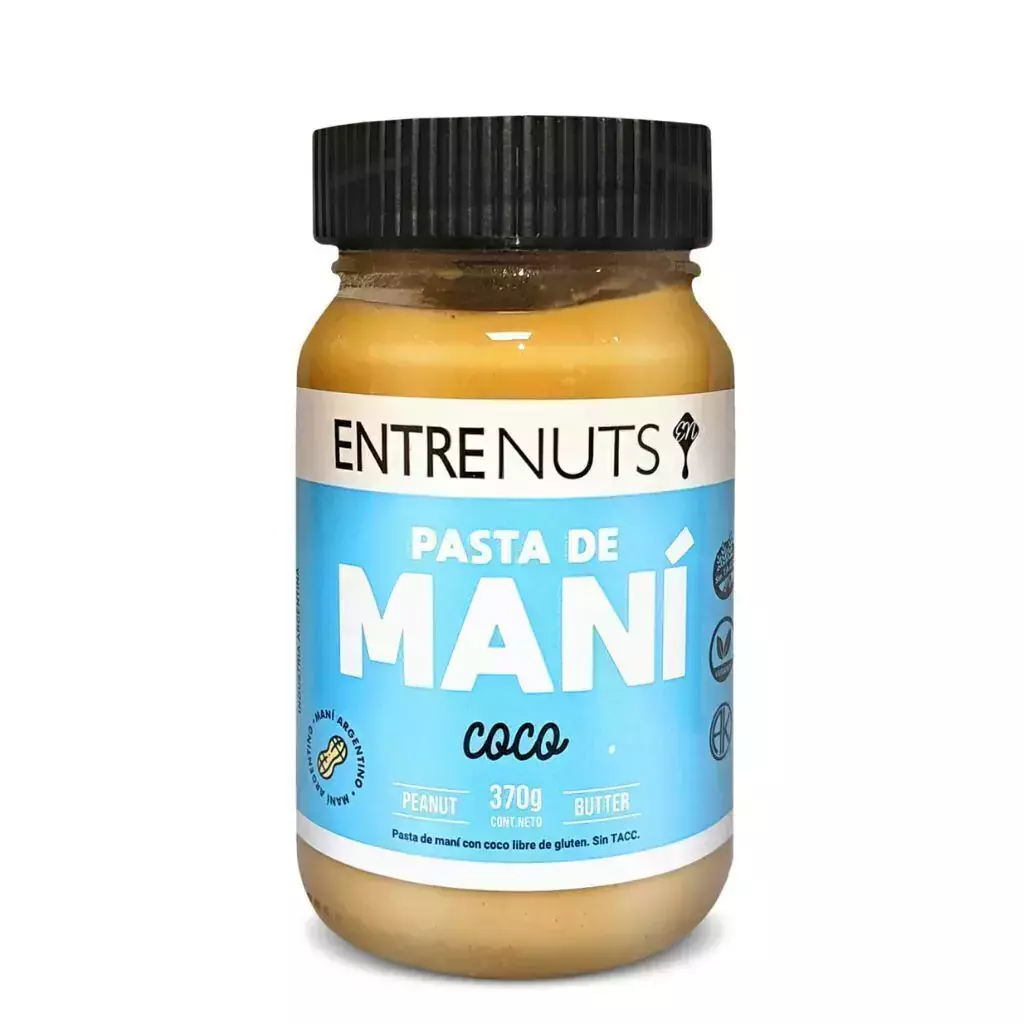 Pasta de Mani Coco Sin Tacc "Entrenuts"