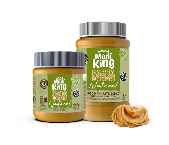 Pasta de Maní Natural Sin Tacc "Maní King"
